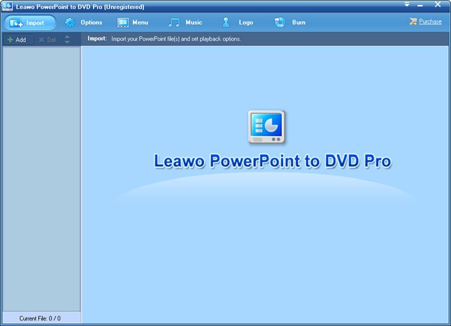 Leawo PowerPoint to DVD图