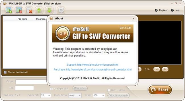 iPixSoft GIF to SWF Converter图