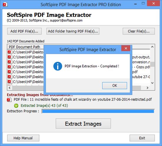 SoftSpire PDF Image Extractor