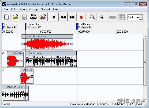 Acoustica MP3 Audio Mixer图片2
