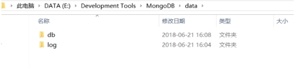 MongoDB环境搭建界面1