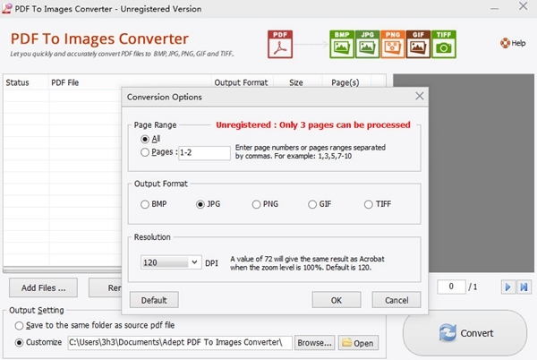 Adept PDF to Image Converter软件图片3