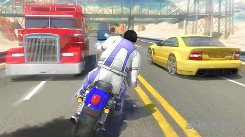 摩托车比赛游戏2