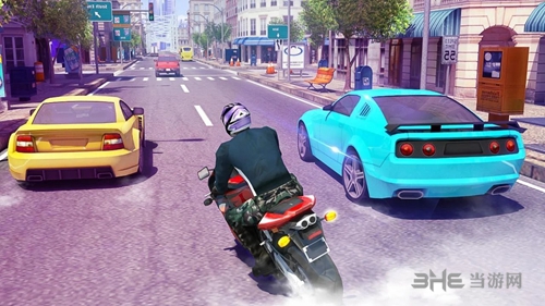 摩托车比赛游戏截图3