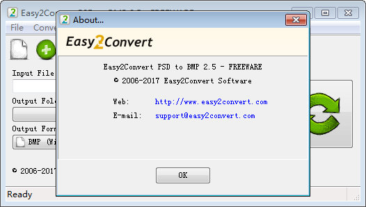 Easy2Convert PSD to BMP图