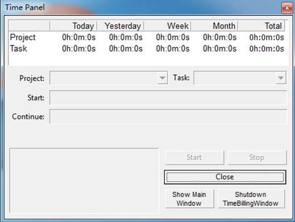 ZPAY Time Billing Window软件图片2