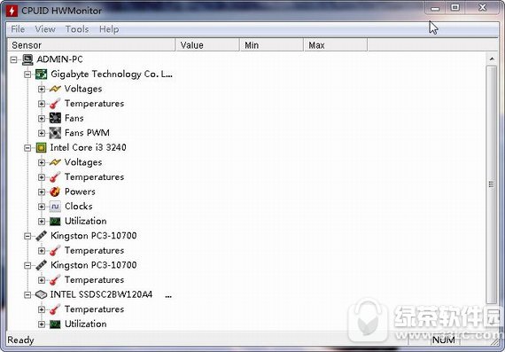 HWMonitor(cpu温度检测)截图1