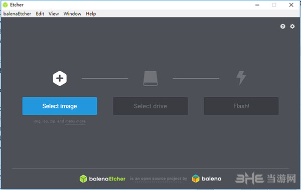 Etcher(u盘镜像工具软件)截图1