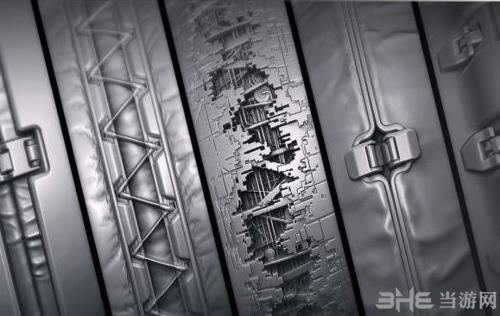 科幻拉链修剪风格Zbrush笔刷素材截图1