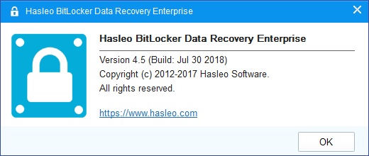 Hasleo BitLocker Data Recovery图片1