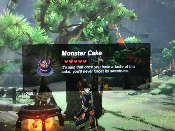 塞尔达传说荒野之息怪物蛋糕制作方法