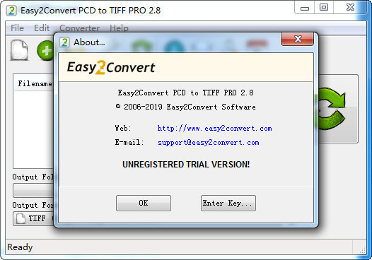 Easy2Convert PCD to TIFF PRO图