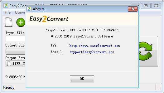 Easy2Convert RAW to TIFF