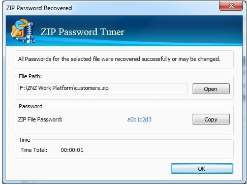 Cocosenor ZIP Password Tuner软件图片1