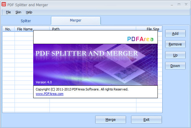 PDF Splitter and Merger图
