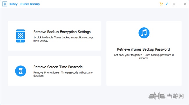 Tenorshare 4uKey iTunes Backup是一款电脑iTunes备份解锁密码软件，该工具针对ios用iTunes备份时忘记备份密码的情况使用，让你对其找回并恢复。软件介绍Tenorshare 4uKey iTunes Backup官方版是一款操作速度快、非常可靠的备份解密软件，Tenorshare 4uKey iTunes Backup官方版可以对您的iTunes内数据进行恢复或备份的工具，现在使用苹果设备的人越来越多，难免出现数据的丢失，使用这款Tenorshare 4uKey iTunes Backup软件可以很好的保护您的设备数据安全。软件特色1.强大的数据恢复功能支持恢复文本内容以及媒体内容，包括联系人，通话记录，短信(包括短信附件)和笔记，日历，录音，备忘录，照片，摄像头视频，短信附件，语音备忘录，甚至Safari书签当你遇到黑屏，无法进入系统，破碎设备，破碎设备/坠毁/丢失了，等恢复iPhone文件2.扫描和恢复iPhone文件丢失跨越式只要你有这个链接恢复你的iPhone，它能够从备份扫描所有丢失的iPhone文件。您可以预览并选择特定文件来恢复iPhone丢失的文件准确，速度非常快，创建了独特的创新解密技术，它可以让你难以置信的恢复速度。它执行快10倍的速度比市场上普通的软件。提取从iTunes备份数据您的选择目标文件后，当我们iPhone与iTunes同步，iTunes会自动将备份iPhone。备份文件，不能使用或直接读取。你可以恢复你的整个iPhone与iTunes的备份文件。那么，这个软件承担的能力，恢复从备份所选文件中的所有文件完全没有恢复设备。在数据文件扫描和文件选择进行恢复的过程中，你被赋予预览图像，短信，联系人，通话记录等等一个接一个地选择目标文件。软件功能1.快速解密iTunes备份密码2.恢复遗忘的iTunes备份密码快速和安全3.使用高级算法确保100%的解密率4.完全兼容所有iTunes(包括iTunes 12.7)5.先进的解密技术6.采用先进的算法，iBackupUnlocker可以快速分析备份加密过程，并以较高的精度找到正确的密码。7.30倍更快的速度与GPU加速-节省时间8.这个iTunes备份解锁工具提高解密速度比平均速度快30倍与嵌入式GPU加速技术。