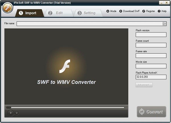 iPixSoft SWF to WMV Converter图