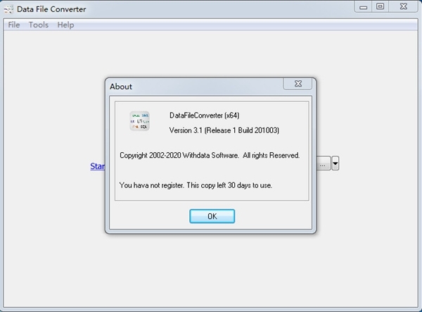 DataFileConverter软件图片2