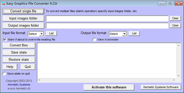 Easy Graphics File Converter图