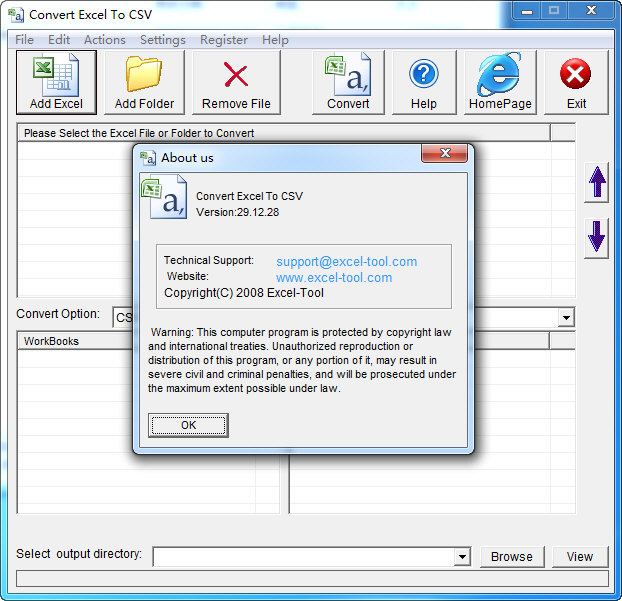 Convert Excel To Csv下载convert Excel To Csvexcel转csv格式工具 官方最新版v2912 7948
