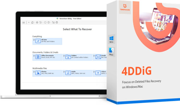 Tenorshare 4DDiG 9.6.0.16 download the new version