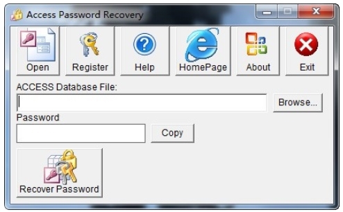 Access Password Recovery软件图片1