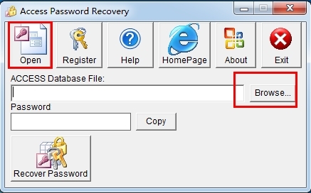 Access Password Recovery软件图片2