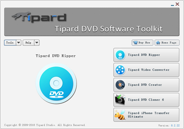 Tipard DVD Software Toolkit图