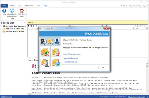 Shoviv Outlook Suite图片4