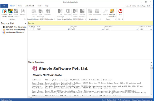 Shoviv Outlook Suite图片1