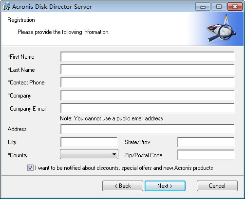 acronis disk director server图