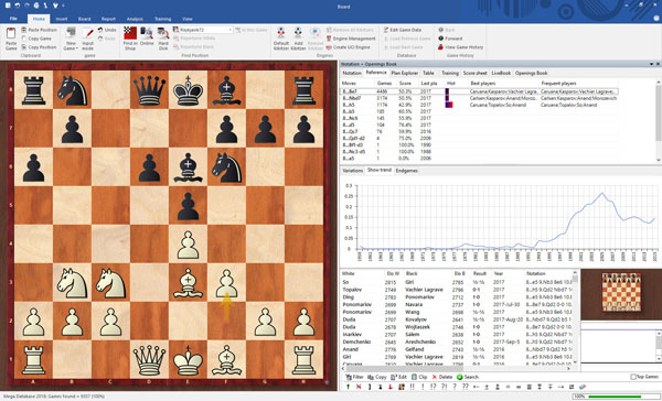 chessbase 16截图