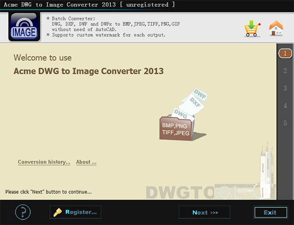 Acme DWG to Image Converter