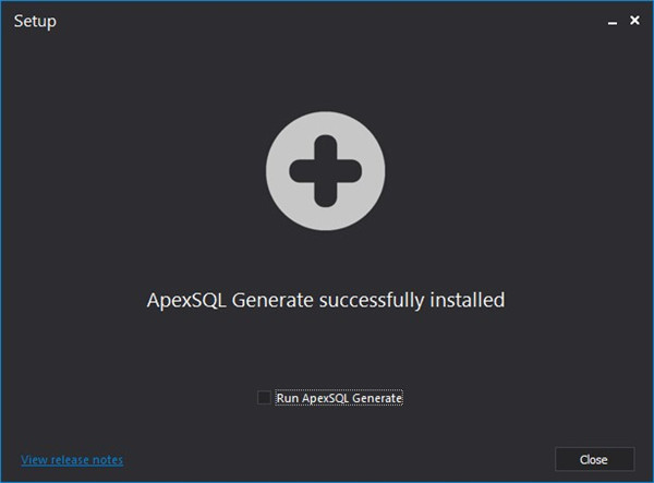 ApexSQL Generate图片5