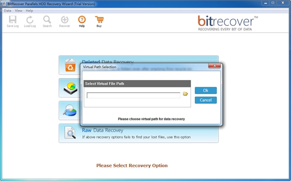 BitRecover Parallels HDD Recovery Wizard图