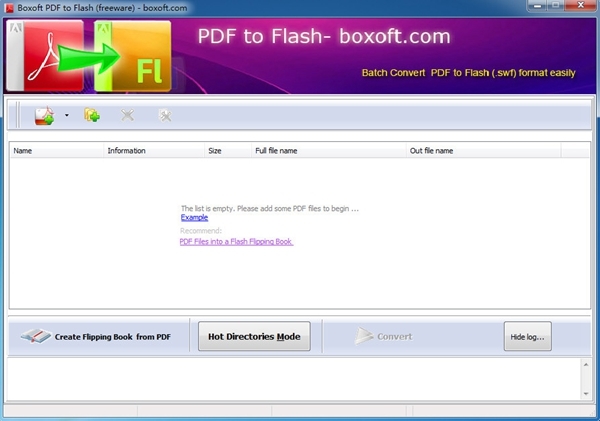 Boxoft PDF to Flash软件图片3