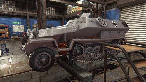 坦克修理模拟游戏截图1