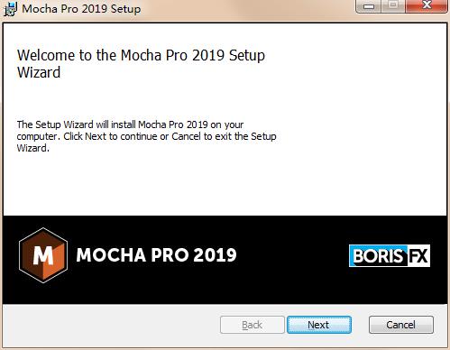 Mocha Pro 2019安装教程