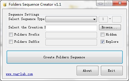 Folders Sequence Creator图片