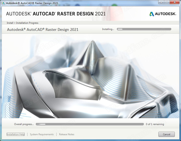 autocad raster design supported file formats