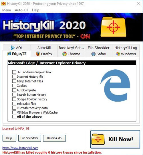 HistoryKill软件截图