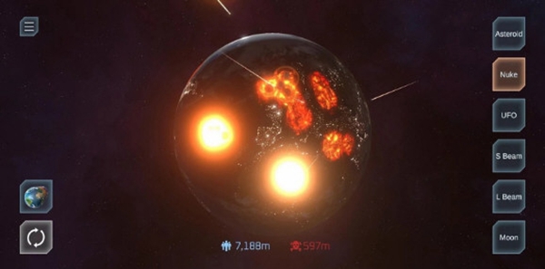 星球爆炸模拟器安卓版截图2
