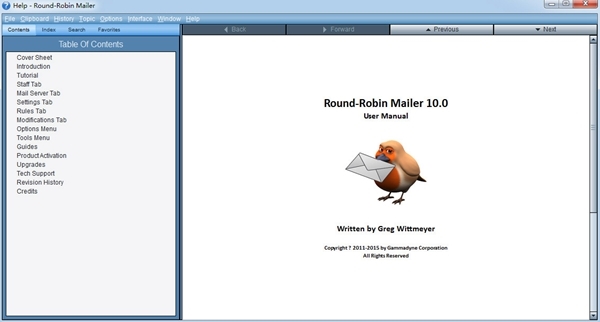 Round Robin Mailer软件图片2