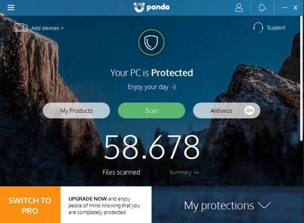 Panda Free Antivirus软件图片1