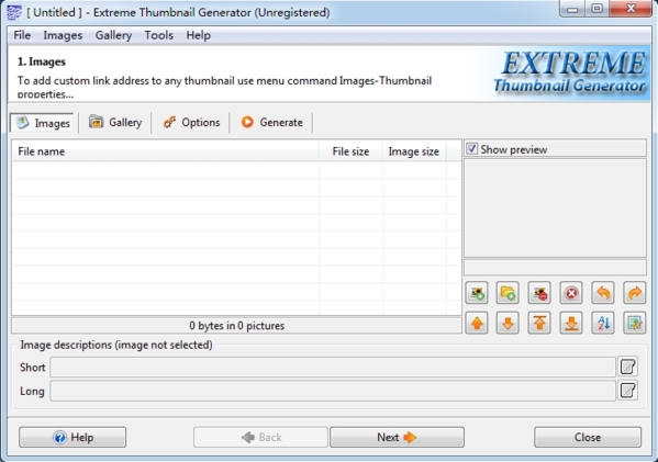 Extreme Thumbnail Generator软件图片