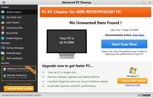 Advanced PC Cleanup软件图片1