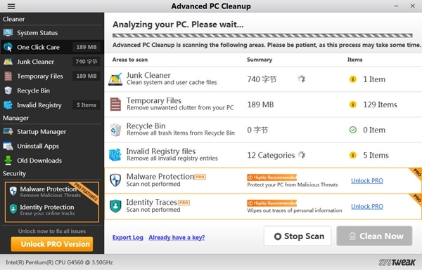 Advanced PC Cleanup软件图片2