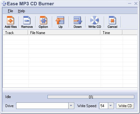 Ease MP3 CD Burner截图