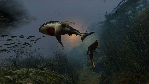 食人鲨游戏截图