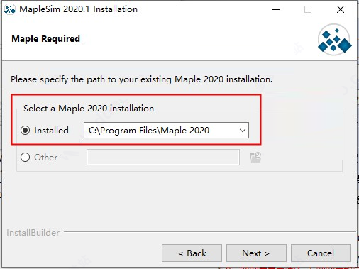 Maplesoft MapleSim 2020安装教程5